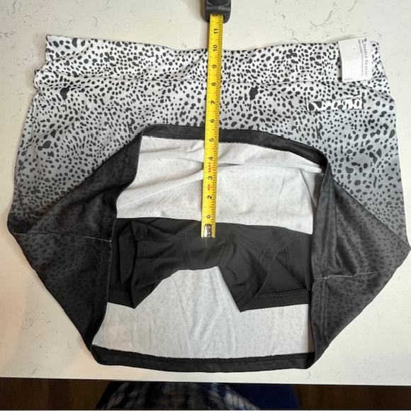 Pebble Beach NEW Dry-Luxe Performance Leopard Ombre Golf Skort Size Large - Picture 11 of 11
